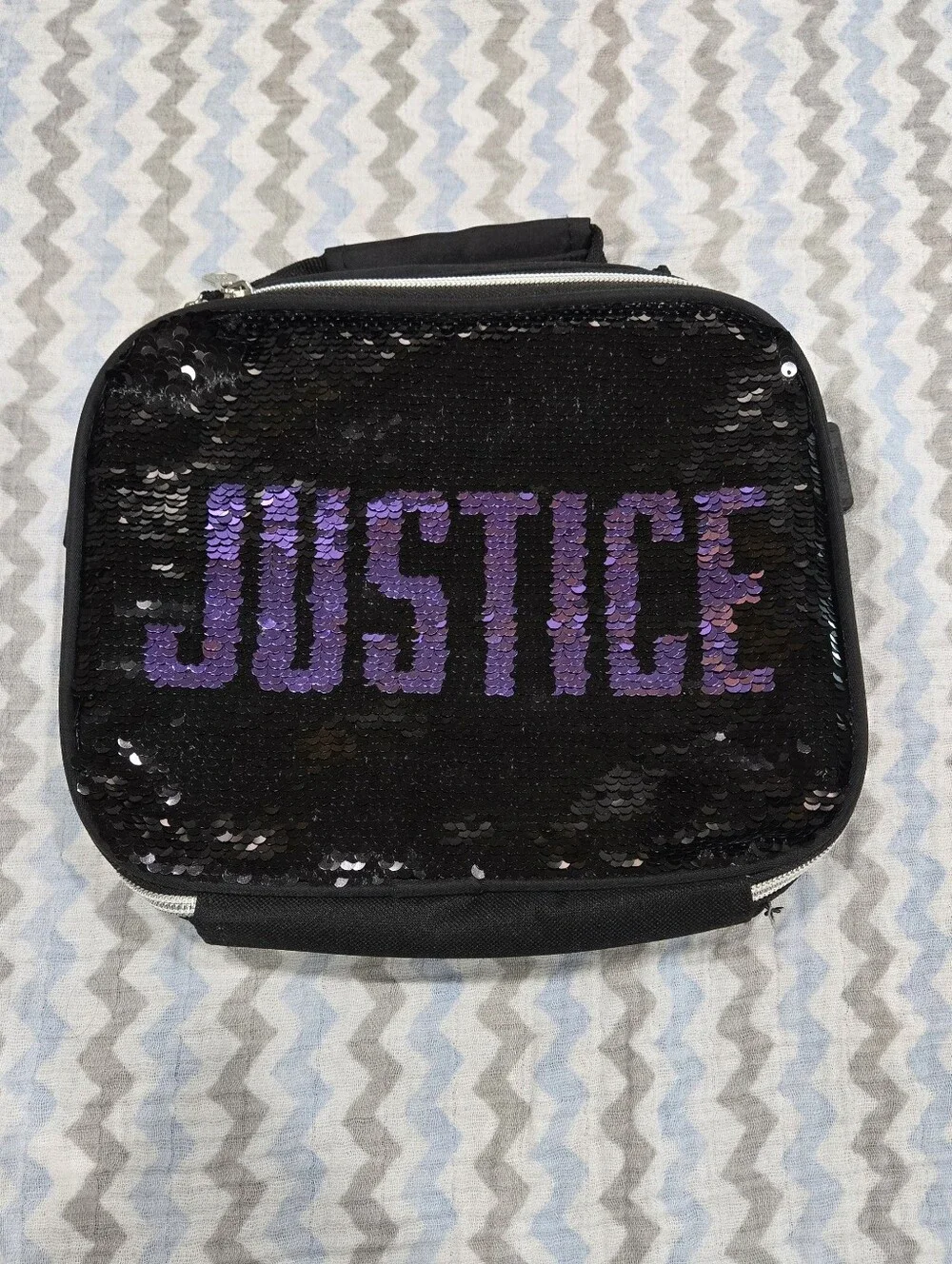 Justice Black Sequin Backpack – NWT/NWOT